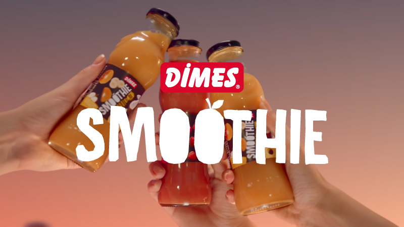 Yoğun Hayata, Yoğun Meyve Tadı ve Enerjisi: DİMES Smoothie Kampanyası Reklam Filmiyle Başladı
