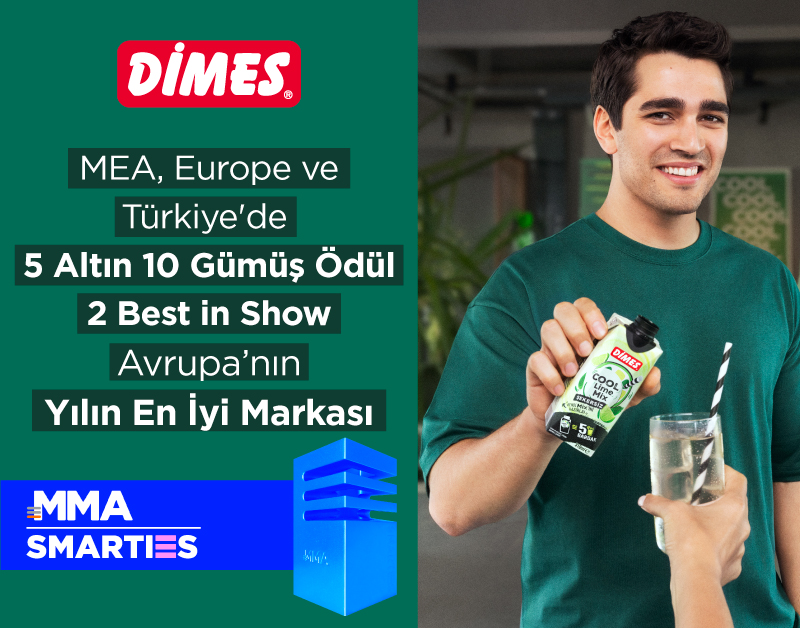 Smarties 2024’ün Türkiye, MEA ve Avrupa Şampiyonu DİMES!