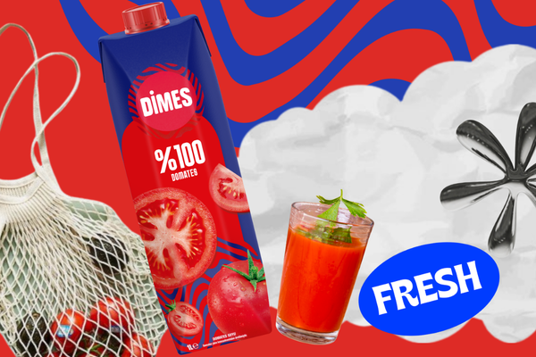 DİMES %100 Domates Suyu