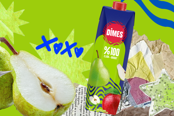 DİMES %100 Elma-Armut Suyu