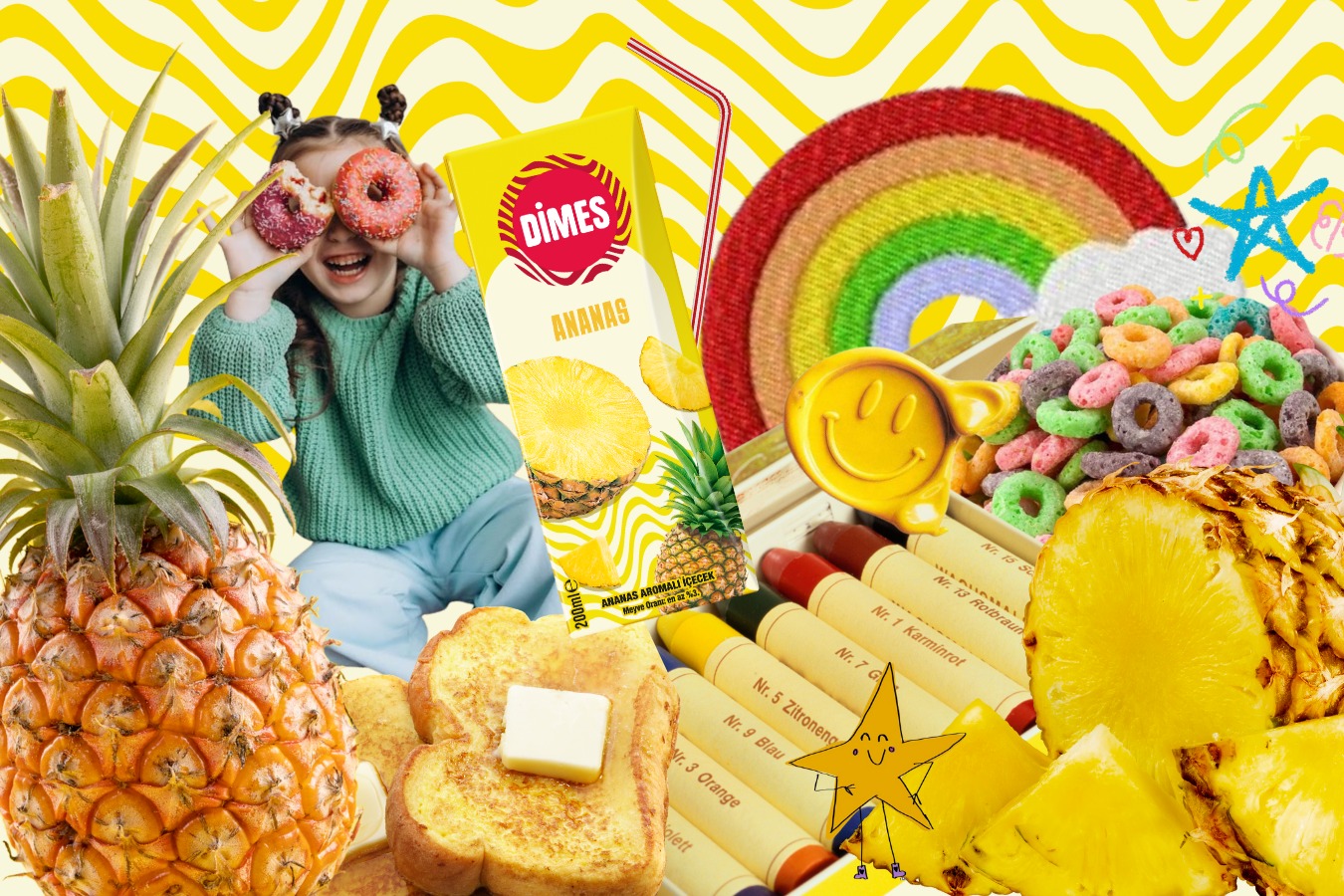 DİMES Ananas Aromalı İçecek