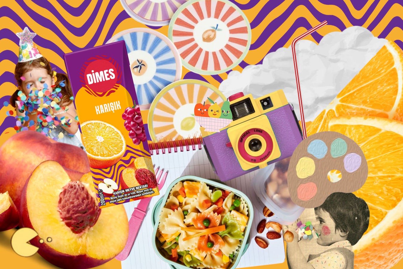 DİMES Klasik Karışık Meyve Nektarı