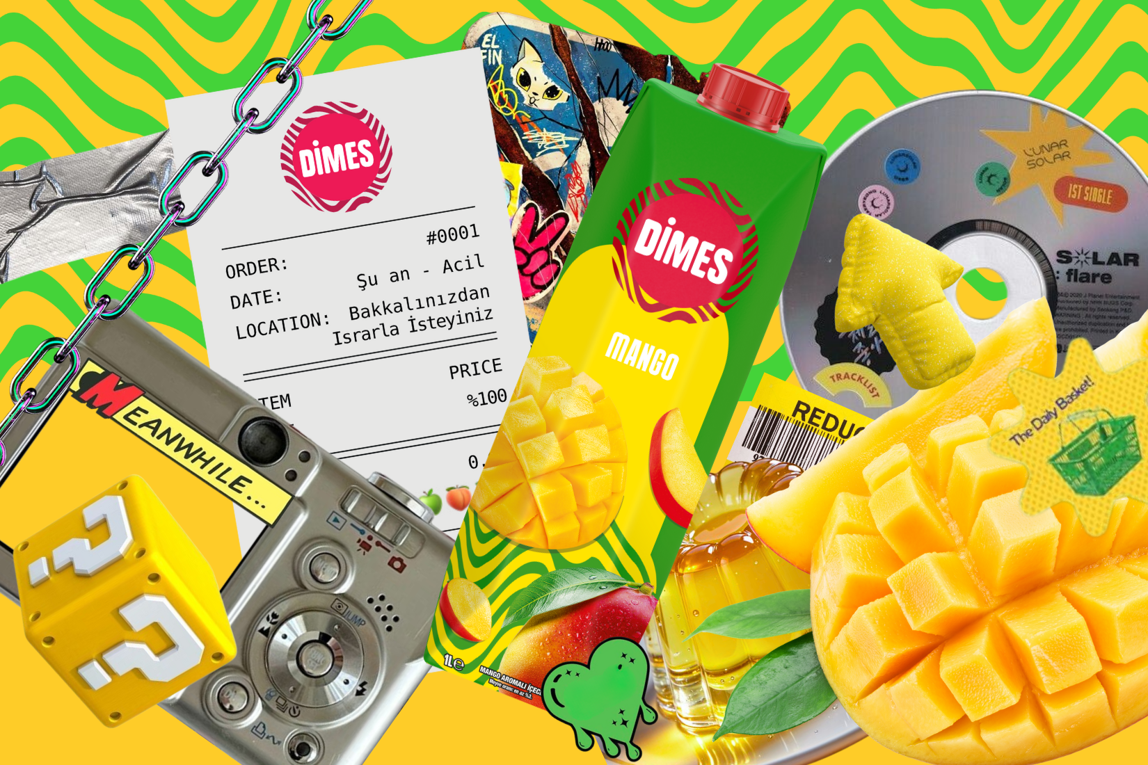 DİMES Mango Aromalı İçecek