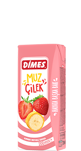 DİMES Muz - Çilek İçeceği