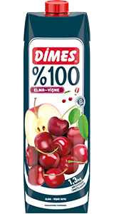 DİMES %100 Elma-Vişne Suyu